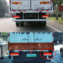 Load image into Gallery viewer, 2 PCS Heavy-duty Truck Trailer 147LED Light Guide Three-color Brake Light