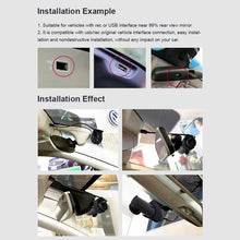 Load image into Gallery viewer, Car WiFi Single Camera Hidden 360 Degree Rotation Car Driving Recorder, WiFi Single Camera