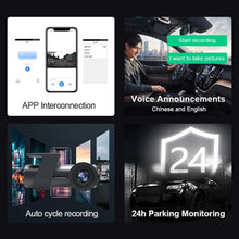 Load image into Gallery viewer, Car WiFi Single Camera Hidden 360 Degree Rotation Car Driving Recorder, WiFi Single Camera