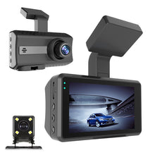 Load image into Gallery viewer, Front and Rear Dual Camera HD InfraredNight Vision Car Dash Cam Driving Recorder, Front and Rear