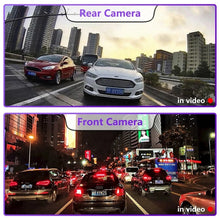 Load image into Gallery viewer, Front and Rear Dual Camera HD InfraredNight Vision Car Dash Cam Driving Recorder, Front and Rear