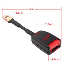 Load image into Gallery viewer, Car Front Seat Seat Belt Clip 20cm Extension Buckles Connector, Extension Strap Length: 20cm