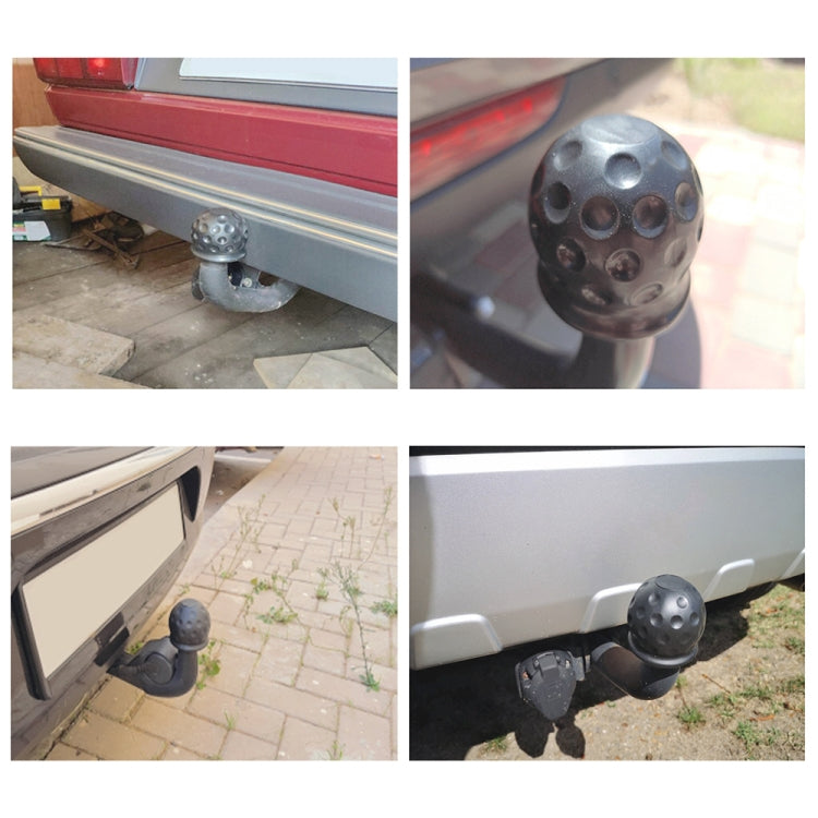 Car Truck Tow Ball Cover Cap Towing Hitch Trailer Towball Protection, 1 PCS
