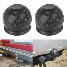 Load image into Gallery viewer, 2 in 1 / Set Car Truck Tow Ball Cover Cap Towing Hitch Trailer Towball Protection, 2 in 1