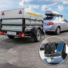 Load image into Gallery viewer, 2 in 1 / Set Car Truck Tow Ball Cover Cap Towing Hitch Trailer Towball Protection, 2 in 1