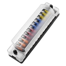 Load image into Gallery viewer, FB1904 1 In 1 Out 12 Ways Positive Negative Fuse Box with 24 Fuses for Auto Car Truck Boat, ZH-979A2