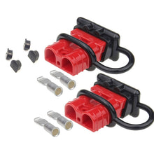 Load image into Gallery viewer, CP-0242-03 50A 600V Towing Winch Quick Connect Systems Wire Harness Plug with Dust Cover, CP-0242-03