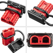 Load image into Gallery viewer, CP-0242-03 50A 600V Towing Winch Quick Connect Systems Wire Harness Plug with Dust Cover, CP-0242-03