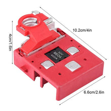 Load image into Gallery viewer, Car Battery Distribution Terminal 32V 400A Quick Release Fused Clamps Connector, CP-0214
