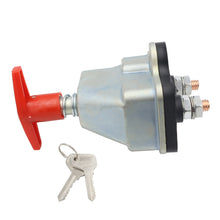 Load image into Gallery viewer, 250A Yacht RV Battery Cut-off Switch with Key, CP-0969