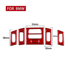 Load image into Gallery viewer, 6pcs/Set For BMW 3 Series E90 High Matching Carbon Fiber Car Air Outlet Decorative Sticker,Left and Right Drive Universal, High Matching Car Air Outlet