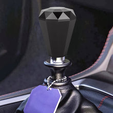Load image into Gallery viewer, Universal Car Diamond Shape Metal Gear Shift Knob, Black, Blue, Purple, Red, Silver