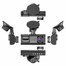 Load image into Gallery viewer, A1 3-lens Video HD Night Vision Car Driving Recorder, with Rear View Camera, A1