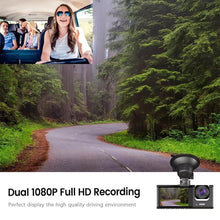 Load image into Gallery viewer, A1 3-lens Video HD Night Vision Car Driving Recorder, with Rear View Camera, A1