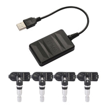 Load image into Gallery viewer, USB TPMS Tire Pressure Monitoring System Android with Internal Sensor for Car Radio DVD Player, with Internal Sensor