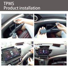 Load image into Gallery viewer, USB TPMS Tire Pressure Monitoring System Android with Internal Sensor for Car Radio DVD Player, with Internal Sensor