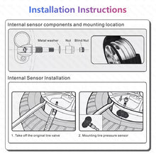Load image into Gallery viewer, USB TPMS Tire Pressure Monitoring System Android with Internal Sensor for Car Radio DVD Player, with Internal Sensor