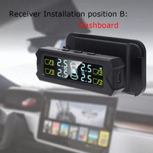 Load image into Gallery viewer, Car High Precision Solar Charging Tire Pressure Monitoring System TPMS, External Beep Sensor, External Beep Sensor
