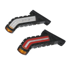 Load image into Gallery viewer, 2 PCS MK-138 Truck LED Tail Light Running Water Tricolor Side Marker Light, MK-138