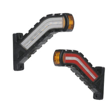 Load image into Gallery viewer, 2 PCS MK-138 Truck LED Tail Light Running Water Tricolor Side Marker Light, MK-138