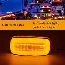 Load image into Gallery viewer, 2 PCS MK-190 Truck LED Side Marker Light, MK-190 (Red Light), MK-190 (White Light), MK-190 (Yellow Light)