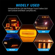 Load image into Gallery viewer, 2 PCS MK-190 Truck LED Side Marker Light, MK-190 (Red Light), MK-190 (White Light), MK-190 (Yellow Light)