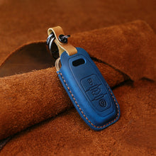 Load image into Gallery viewer, For Audi Series Car Cowhide Leather Key Protective Cover Key Case, B Version 2011-2018, For Audi, B Version, For Audi,B Version