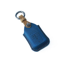 Load image into Gallery viewer, For Honda Car Cowhide Leather Key Protective Cover Key Case, Four Keys Version, For Honda , Four Keys Version, For Honda, Four Keys Version