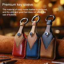 Load image into Gallery viewer, For Honda Car Cowhide Leather Key Protective Cover Key Case, Four Keys Version, For Honda , Four Keys Version, For Honda, Four Keys Version