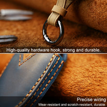 Load image into Gallery viewer, For PEUGEOT Car Cowhide Leather Key Protective Cover Key Case, For PEUGEOT