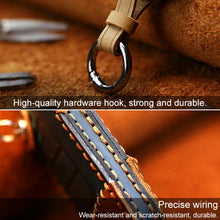 Load image into Gallery viewer, For Volkswagen Car Cowhide Leather Key Protective Cover Key Case, D Version, For Volkswagen, D Version, For Volkswagen,D Version