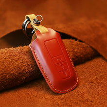 Load image into Gallery viewer, For Toyota Car Cowhide Leather Key Protective Cover Key Case, Three Keys Version, For Toyota, Three Keys Version