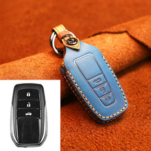 Load image into Gallery viewer, For Toyota Car Cowhide Leather Key Protective Cover Key Case, Three Keys Version, For Toyota