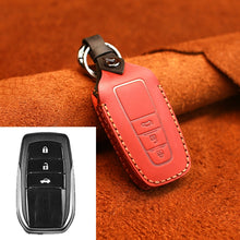 Load image into Gallery viewer, For Toyota Car Cowhide Leather Key Protective Cover Key Case, Three Keys Version, For Toyota