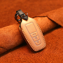 Load image into Gallery viewer, For Toyota Car Cowhide Leather Key Protective Cover Key Case, Three Keys Version, For Toyota