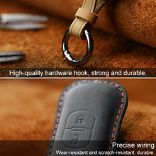 Load image into Gallery viewer, For Mazda Old Style Hallmo Car Cowhide Leather Key Protective Cover Key Case, Two Keys Version, Two Keys Version, For Mazda Old Style, For Mazda, For Mazda Old Style, Two Keys Version