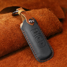 Load image into Gallery viewer, For Mazda Old Style Hallmo Car Cowhide Leather Key Protective Cover Key Case, Three Keys Version, Three Keys Version, For Mazda Old Style, Three Keys Version, For Mazda Old Style