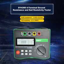 Load image into Gallery viewer, DUOYI DY4300 Higher Accuracy Digital Ground Resistance Tester, DY4300