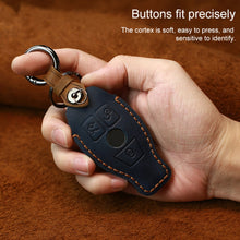 Load image into Gallery viewer, For Mercedes-Benz Old Style Car Cowhide Leather Key Protective Cover Key Case, For Mercedes-Benz Old Style