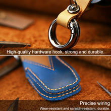 Load image into Gallery viewer, For Mercedes-Benz New Style Car Cowhide Leather Key Protective Cover Key Case, For Mercedes-Benz New Style