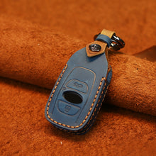 Load image into Gallery viewer, For Subaru Car Cowhide Leather Key Protective Cover Key Case, For Subaru