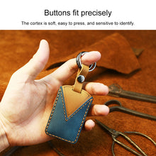 Load image into Gallery viewer, For Volvo Car Cowhide Leather Key Protective Cover Key Case, For Volvo