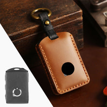 Load image into Gallery viewer, For Volvo Car Cowhide Leather Key Protective Cover Key Case, For Volvo