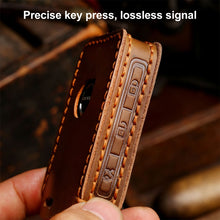 Load image into Gallery viewer, For Volvo Car Cowhide Leather Key Protective Cover Key Case, For Volvo