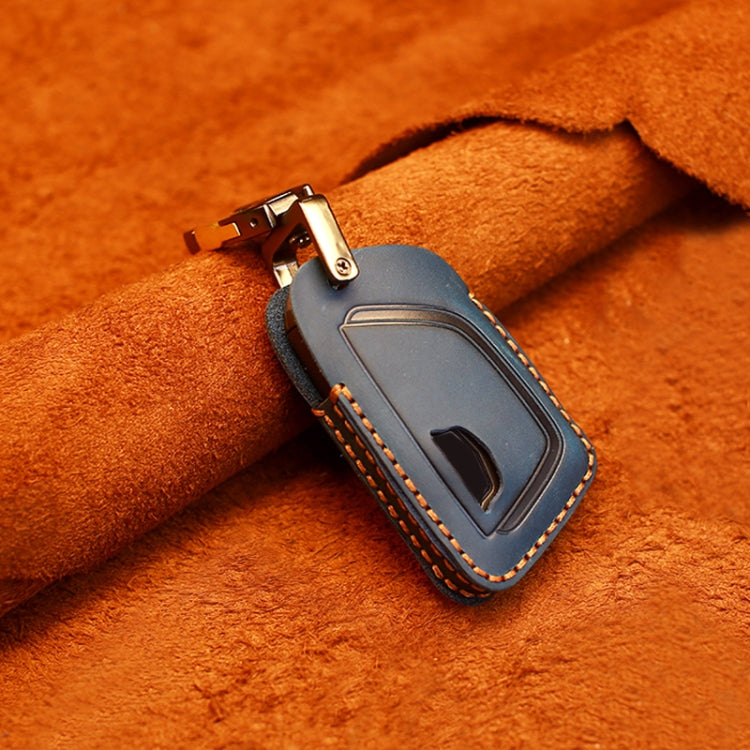 For Cadillac New Style Car Cowhide Leather Key Protective Cover Key Case, For Cadillac