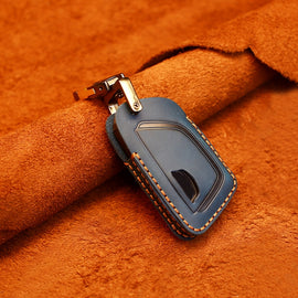 For Cadillac New Style Car Cowhide Leather Key Protective Cover Key Case, For Cadillac