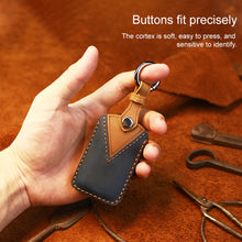Load image into Gallery viewer, For Mazda New Style Car Cowhide Leather Key Protective Cover Key Case, For Mazda New Style