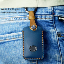 Load image into Gallery viewer, For Mazda New Style Car Cowhide Leather Key Protective Cover Key Case, For Mazda New Style