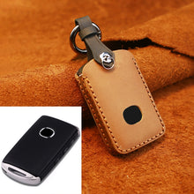 Load image into Gallery viewer, For Mazda New Style Car Cowhide Leather Key Protective Cover Key Case, For Mazda New Style