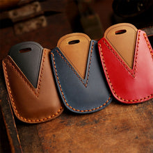 Load image into Gallery viewer, For Land Rover Car Cowhide Leather Key Protective Cover Key Case, For Land Rover